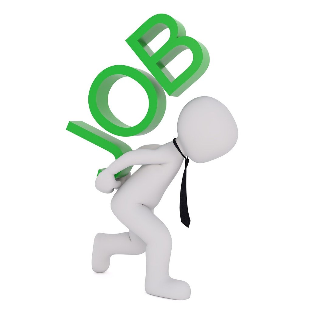 word job on someone's back